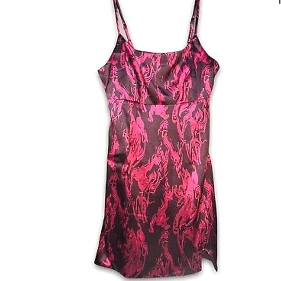 NWT Wild Fable Silk Mini Dress - Picture 2 of 6